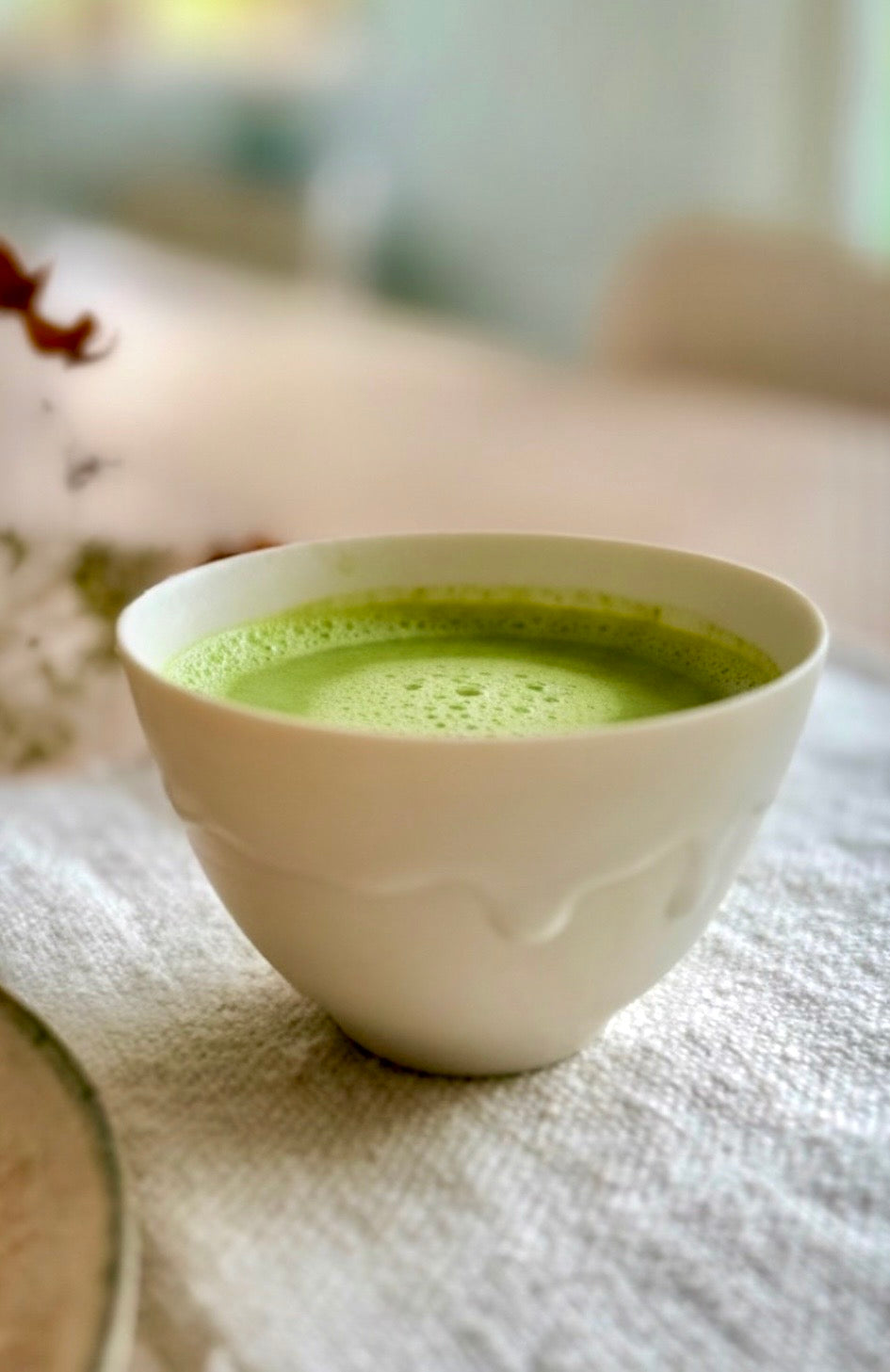 Matcha, keramikk og et øyeblikk med ro