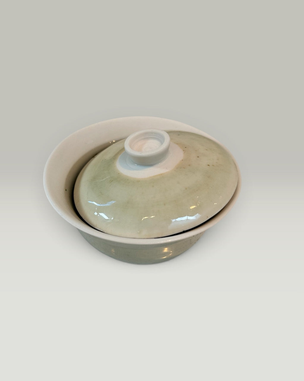 Gaiwan og chahai i porselen